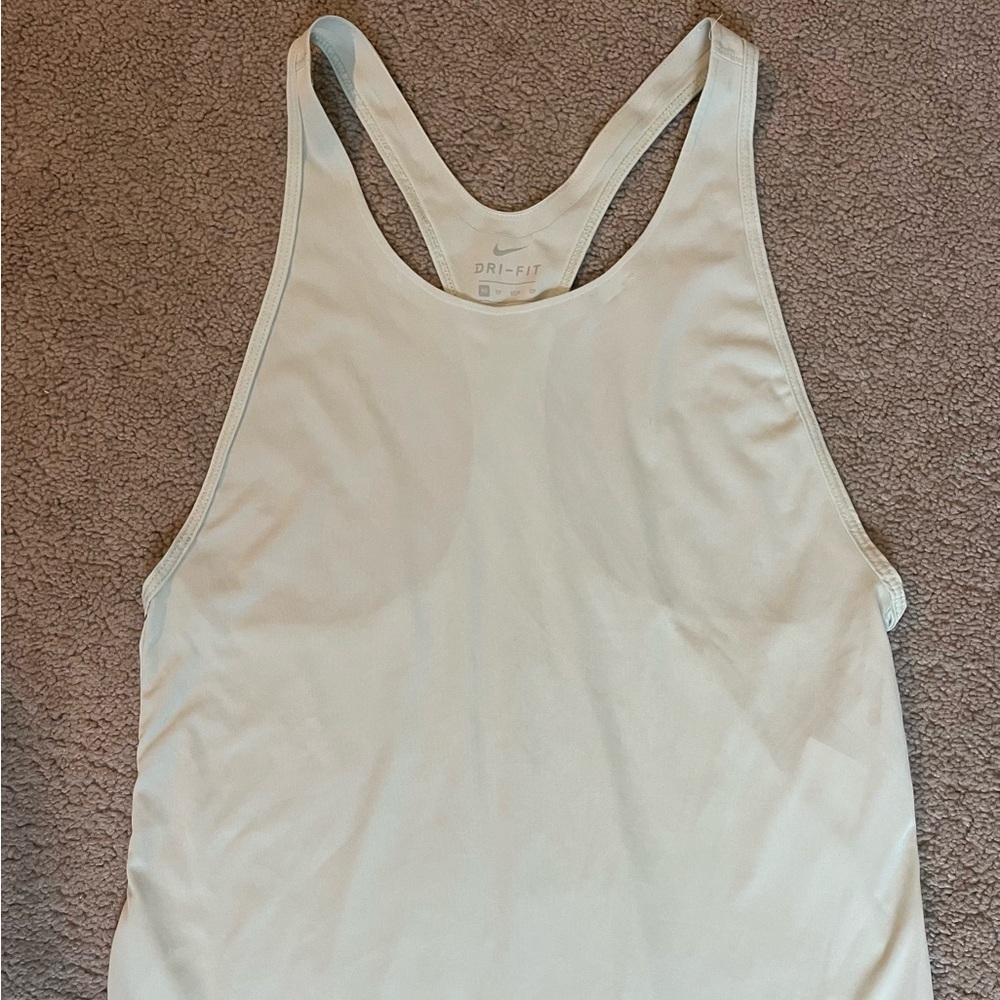 Nike Women's Light Blue Tank Top
